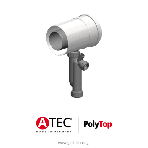 ATEC PolyTop Αποστράγγιση συμπυκνωμάτων με σιφόνι