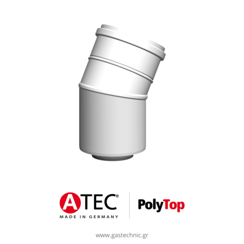 ATEC PolyTop Γωνία 30° διπλού τοιχώματος