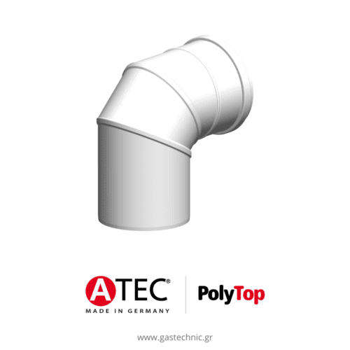 ATEC PolyTop Γωνία 87° διπλού τοιχώματος