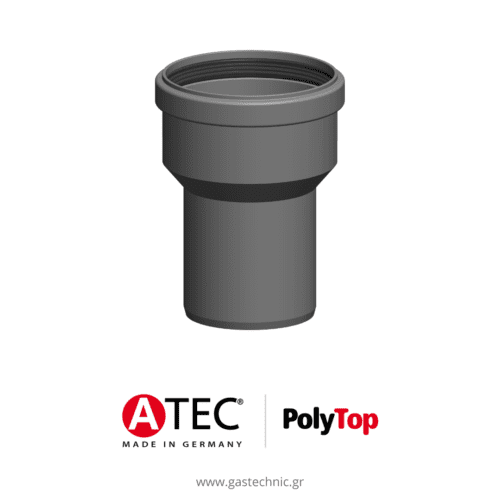 ATEC PolyTop Μούφα συστολής-διαστολής ομοαξονική