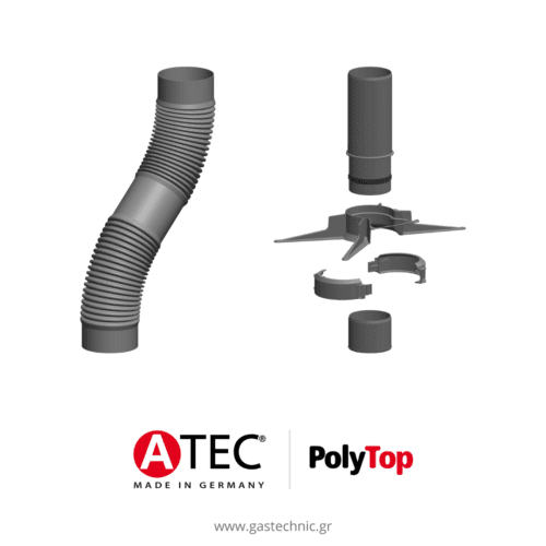 ATEC PolyTop Σετ εύκαμπτου σωλήνα