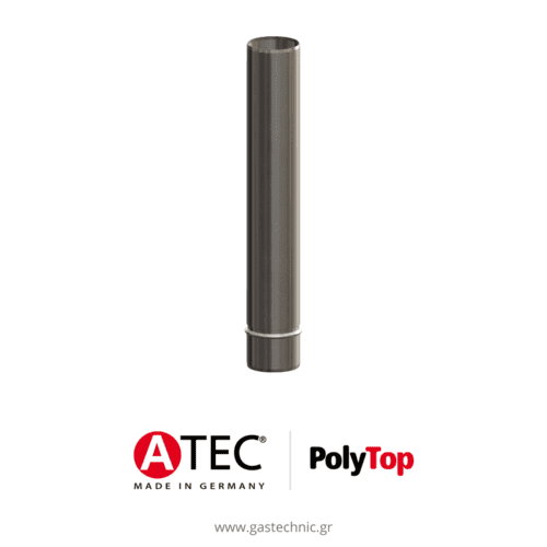 ATEC PolyTop Τερματικός σωλήνας ανοξείδωτου χάλυβα